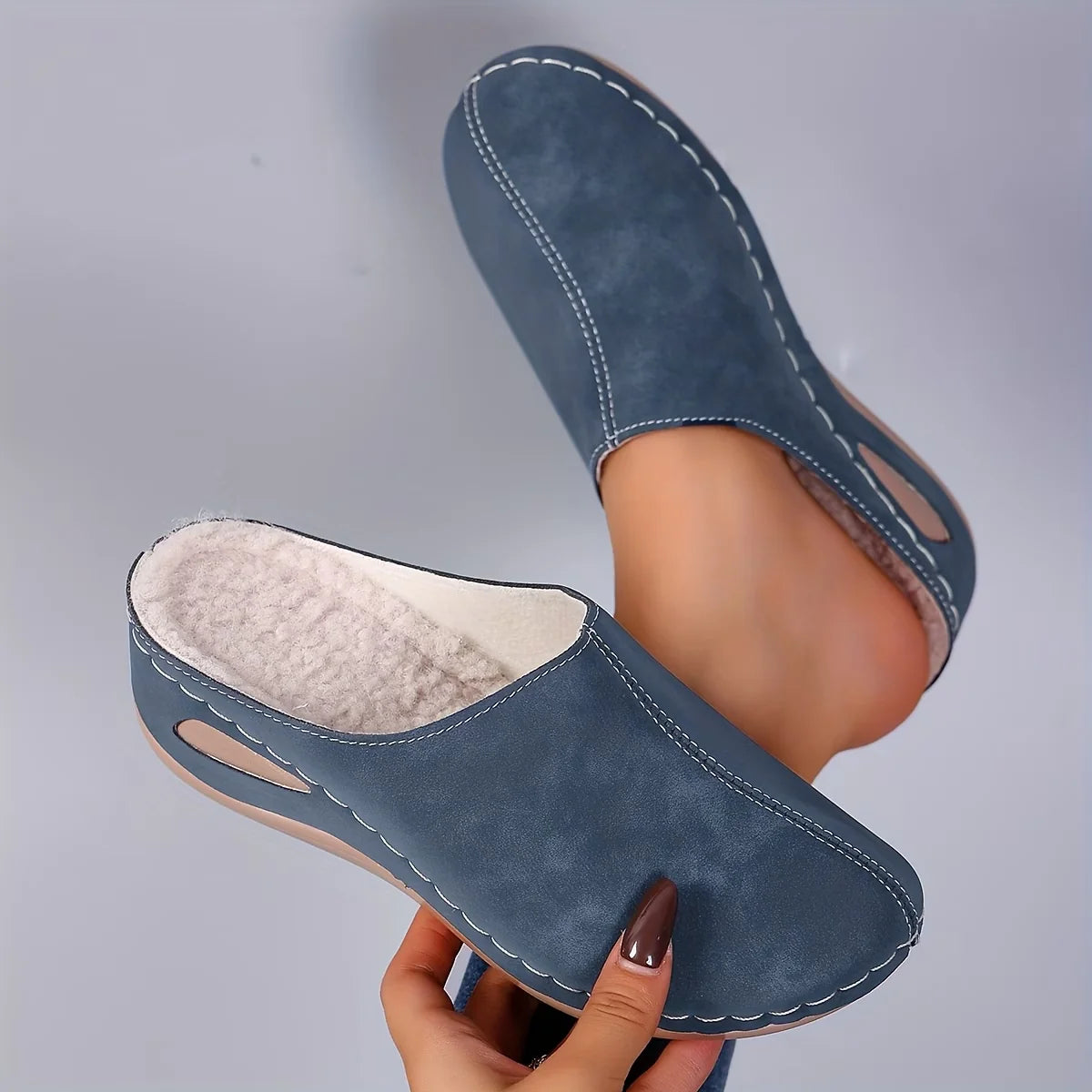 Slip Into Comfort: Women's Wedge Slippers for Home & Away