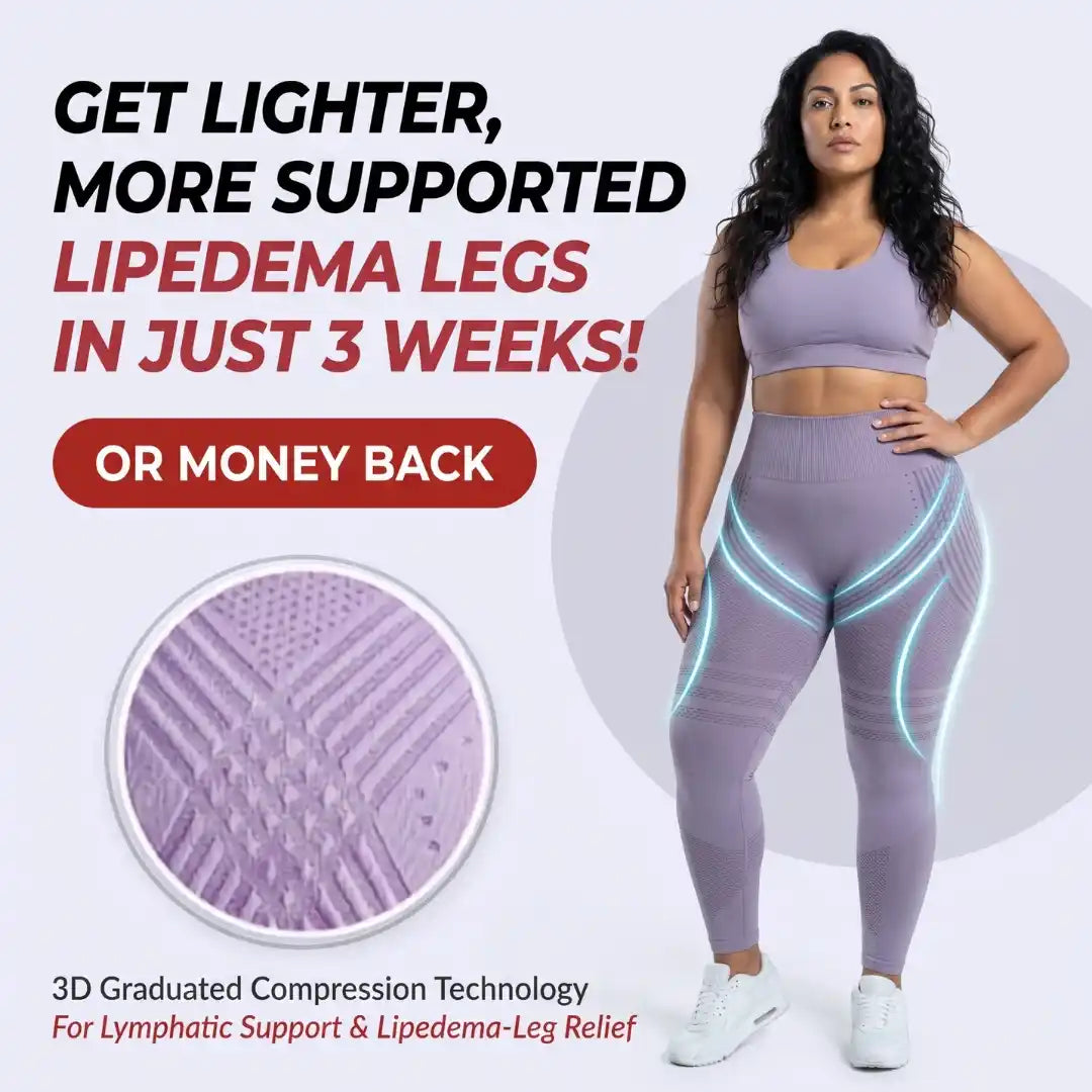 Cellumove 3D legging - say goodbye to lipedema pain and swelling naturally