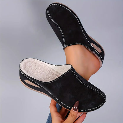 Slip Into Comfort: Women's Wedge Slippers for Home & Away