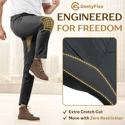 Ultra-Stretch Flexible Comfort Men's Classic Pants