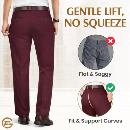 Ultra-Stretch Flexible Comfort Men's Classic Pants