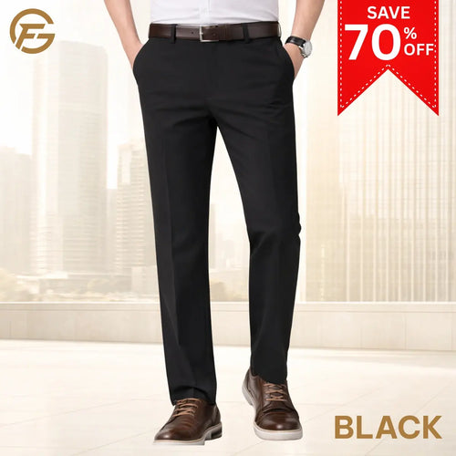 Ultra-Stretch Flexible Comfort Men's Classic Pants