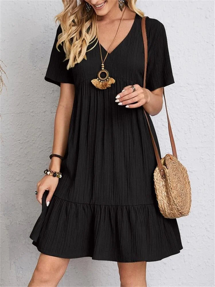 💥Dress with loose waist lacing