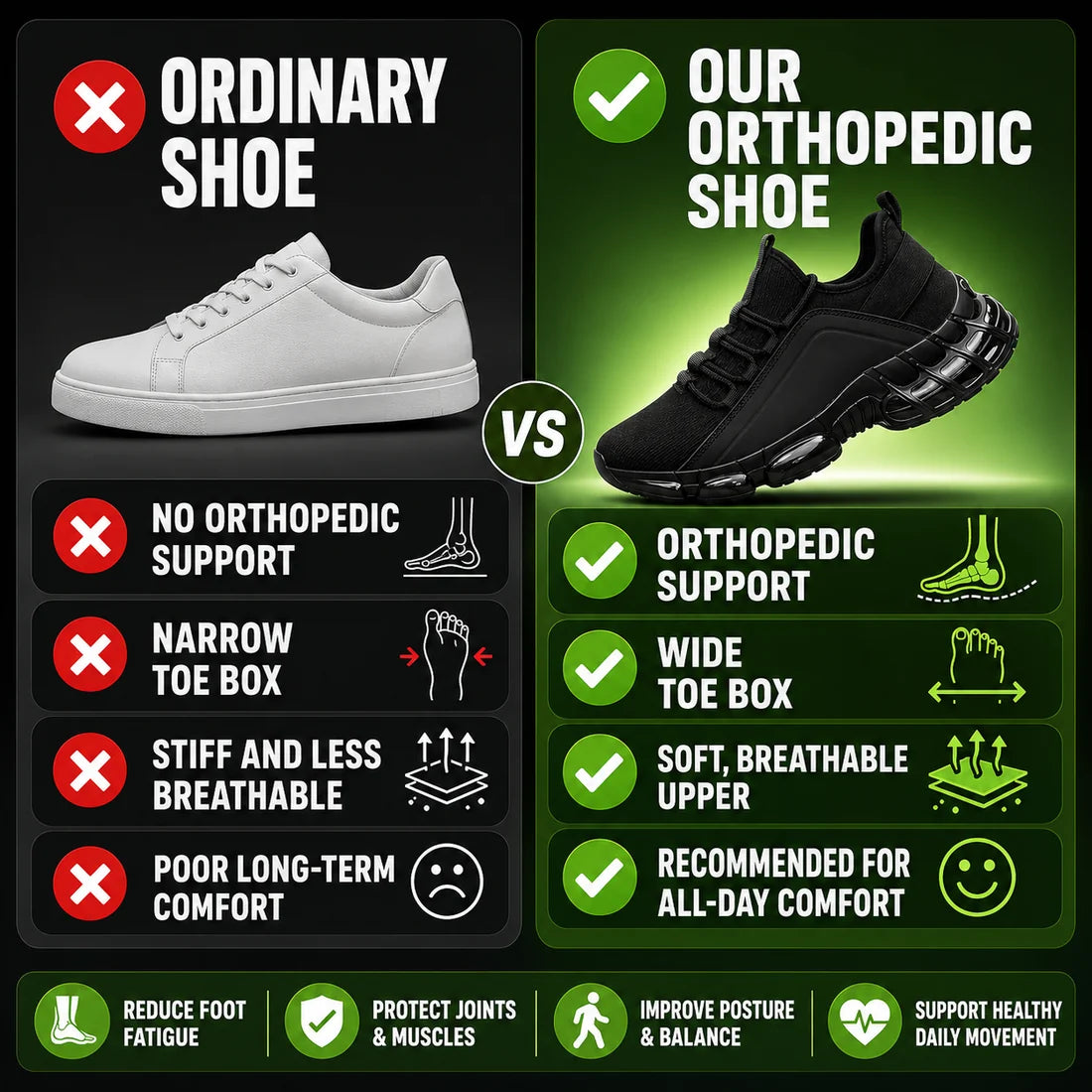 Men's Lightweight Breathable Low-Top Running Shoes