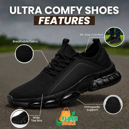 Men's Lightweight Breathable Low-Top Running Shoes
