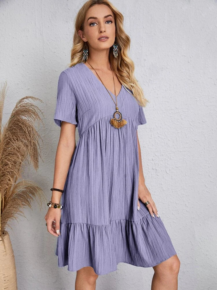 💥Dress with loose waist lacing
