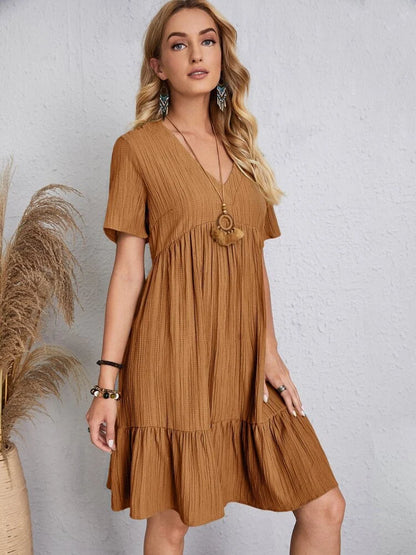 💥Dress with loose waist lacing