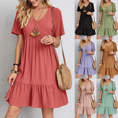 💥Dress with loose waist lacing