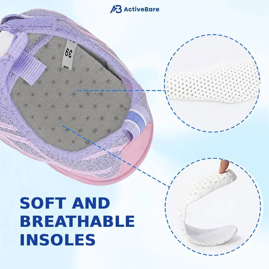 ActiveBare - Wide Toe Box Waterproof Barefoot Shoes For Seniors